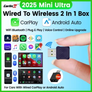 CarlinKit 5.0 Wireless Adapter Android CarPlay USB