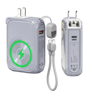 PD 22.5W Magnetic Wireless Power Bank USB